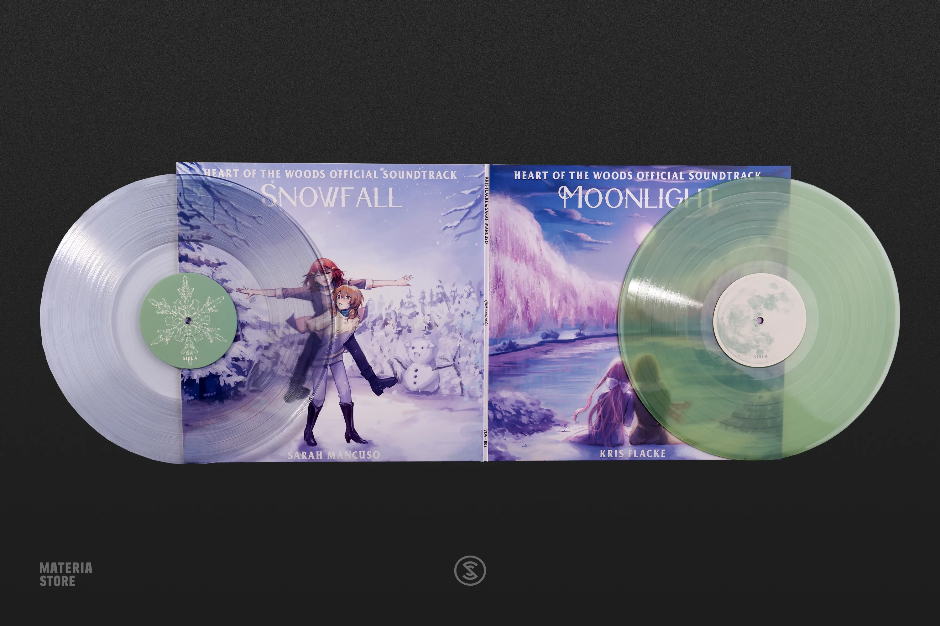 Heart of the Woods: Moonlight and Snowfall (Original Soundtrack) - Kris Flacke & Sarah Mancuso (2xLP Vinyl Record)
