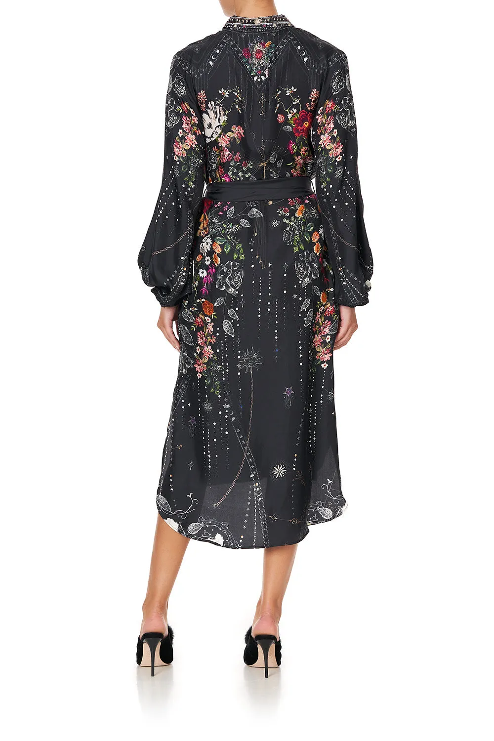 HIGH LOW MIDI SHIRT DRESS TO THE GYPSY