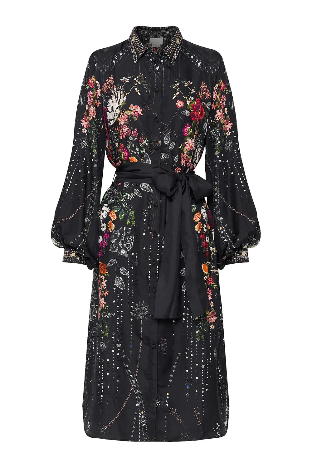 HIGH LOW MIDI SHIRT DRESS TO THE GYPSY