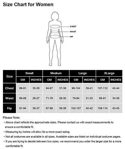 HPO Adult Women's Black and White Anime Snow Costume I Perfect for Halloween I Flame-retardant Synthetic Fabric