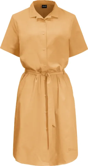 Jack Wolfskin Women&#x27;s Holiday Midi Dress Honey Yellow | Buy Jack Wolfskin Women&#x27;s Holiday Midi Dress Honey Yellow here | Outnorth