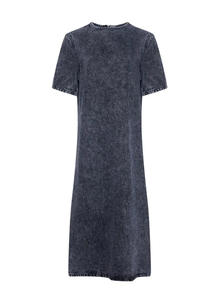 Jannah Dress Grey 90s Wash