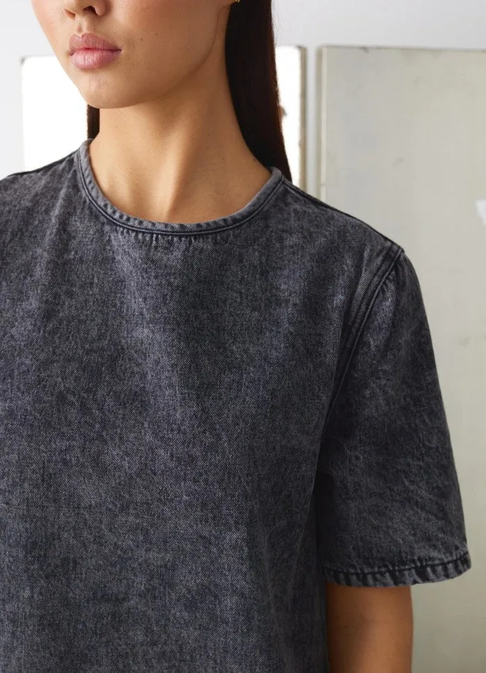 Jannah Dress Grey 90s Wash