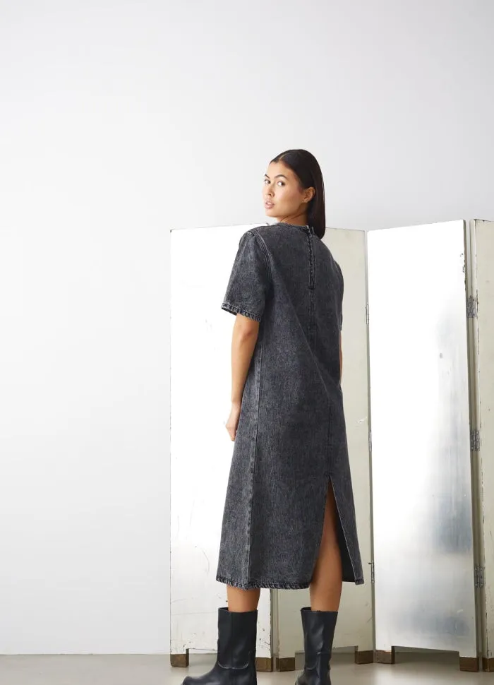 Jannah Dress Grey 90s Wash