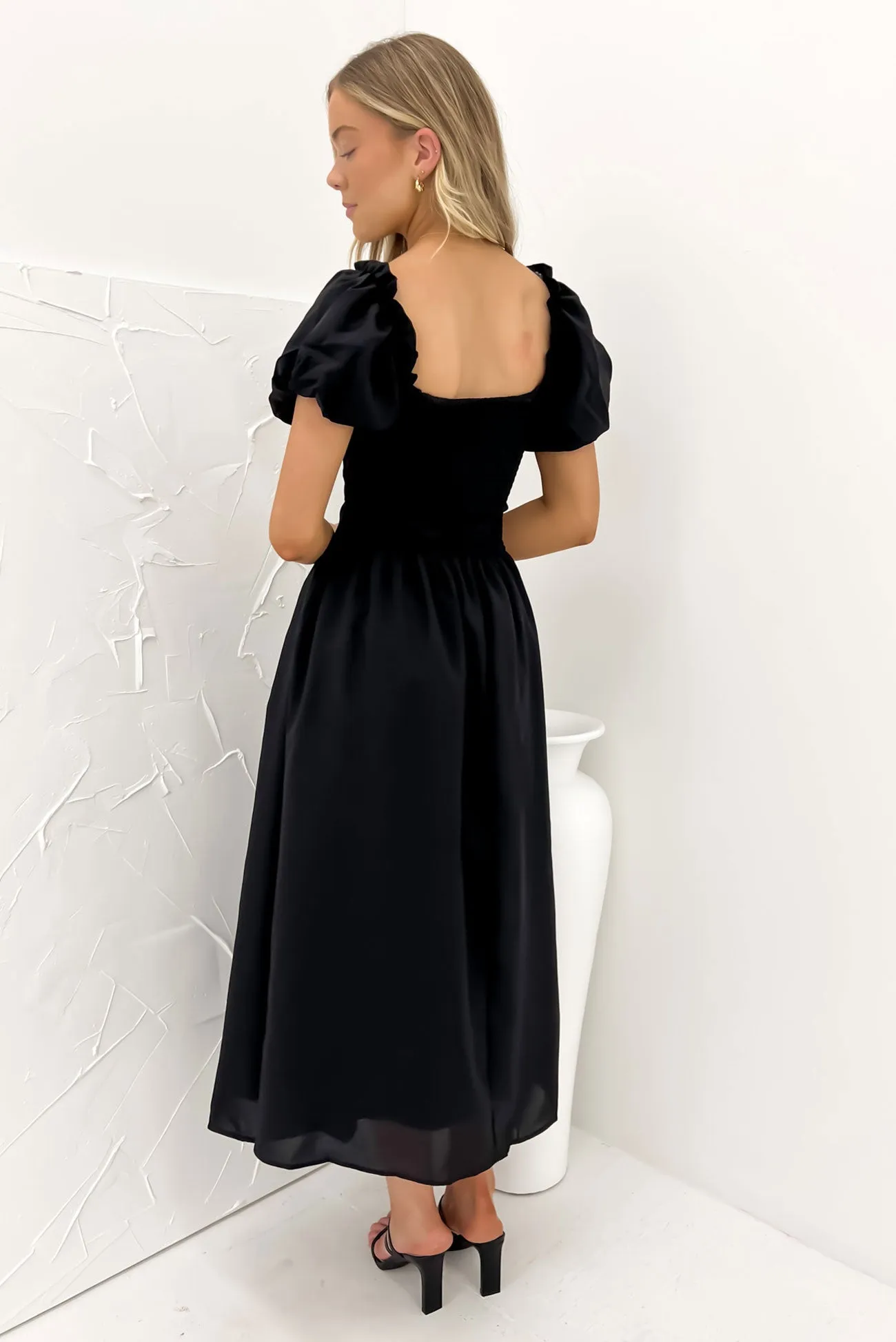 Jarrah Midi Dress Black