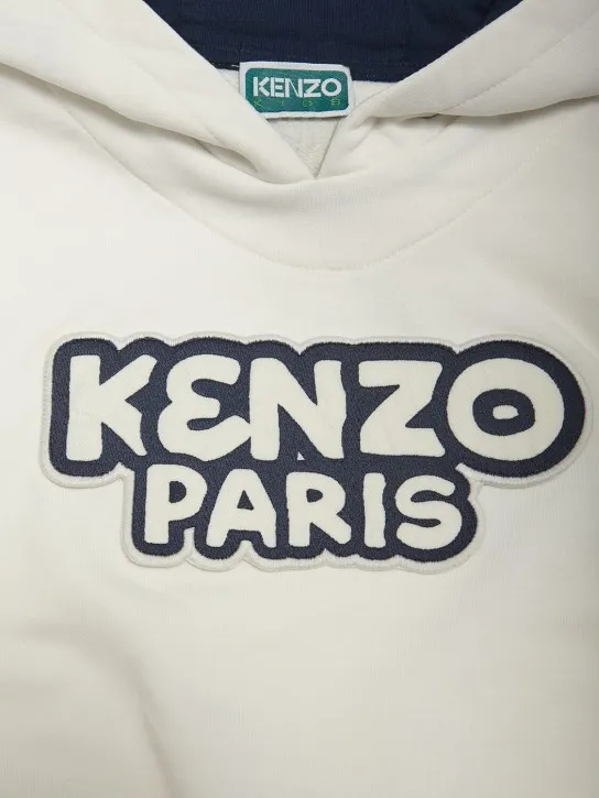 Kenzo Kids   Cotton fleece hoodie 