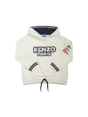 Kenzo Kids   Cotton fleece hoodie 
