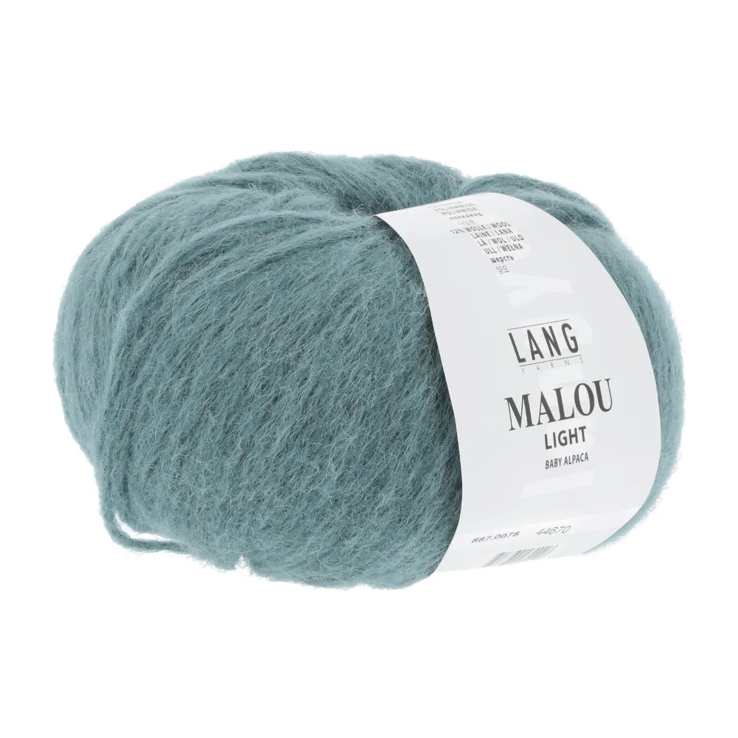 Kid's Poncho | Lang Yarns Malou Light & Knitting Pattern (240-01)