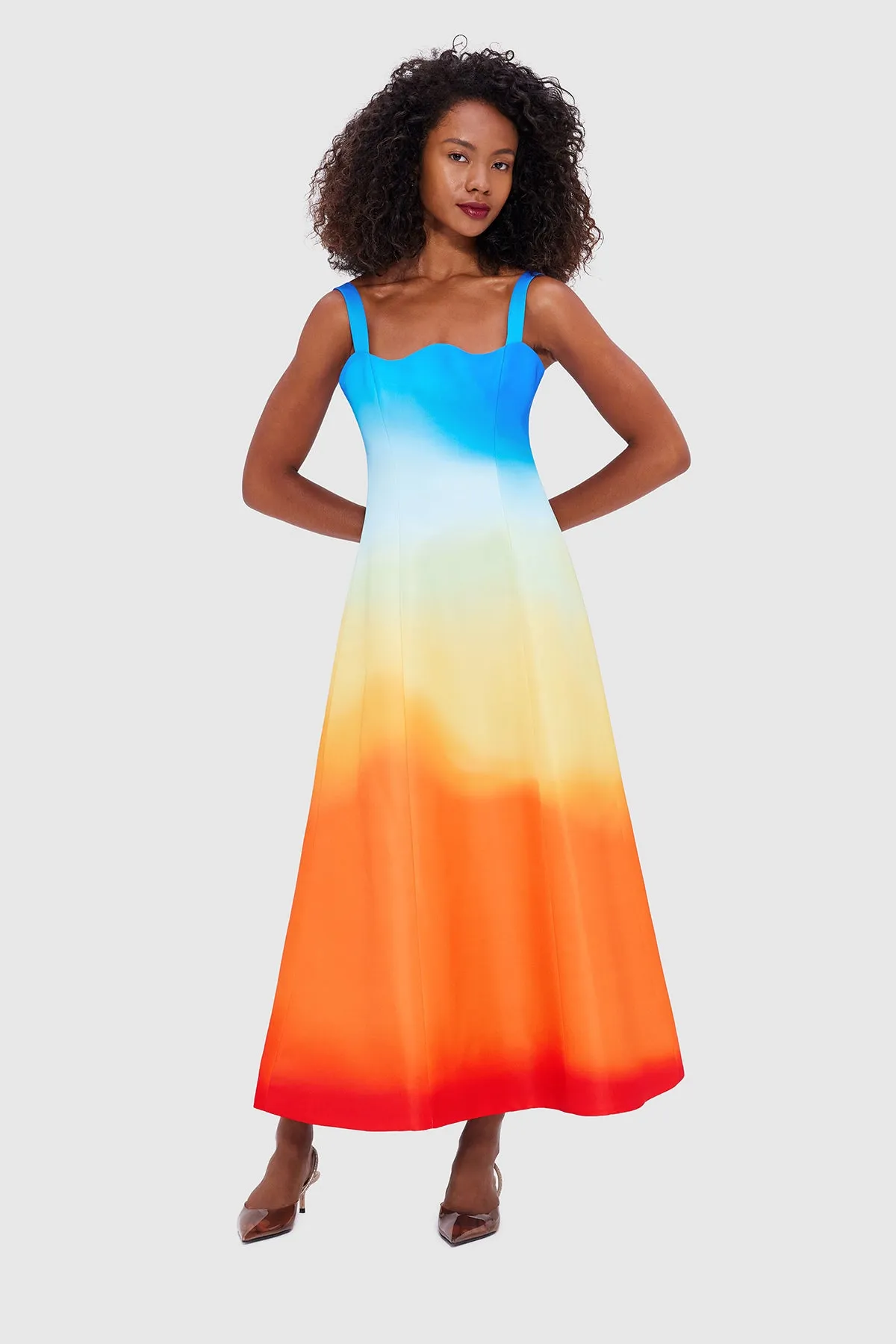 Leo Lin Odette Midi Dress - Enigma