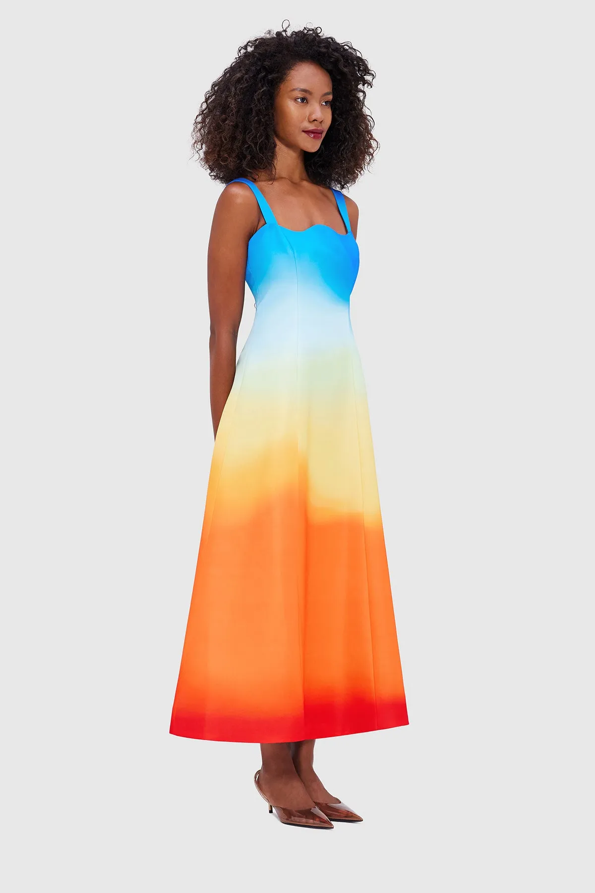Leo Lin Odette Midi Dress - Enigma