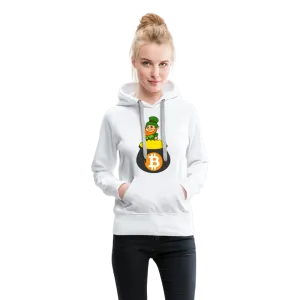 Leprechaun Bitcoin Women’s Premium Hoodie