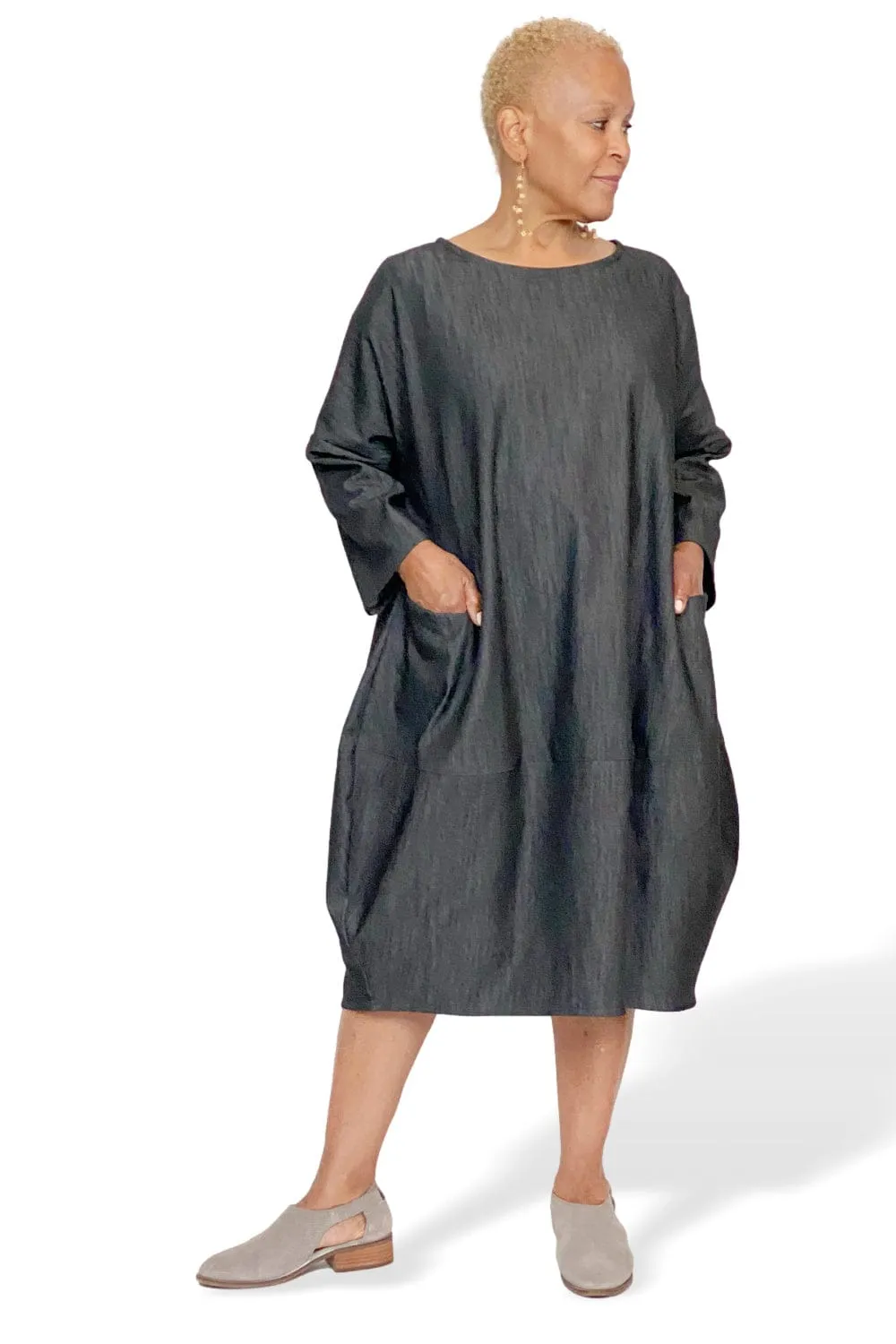 Linen Bubble Dress
