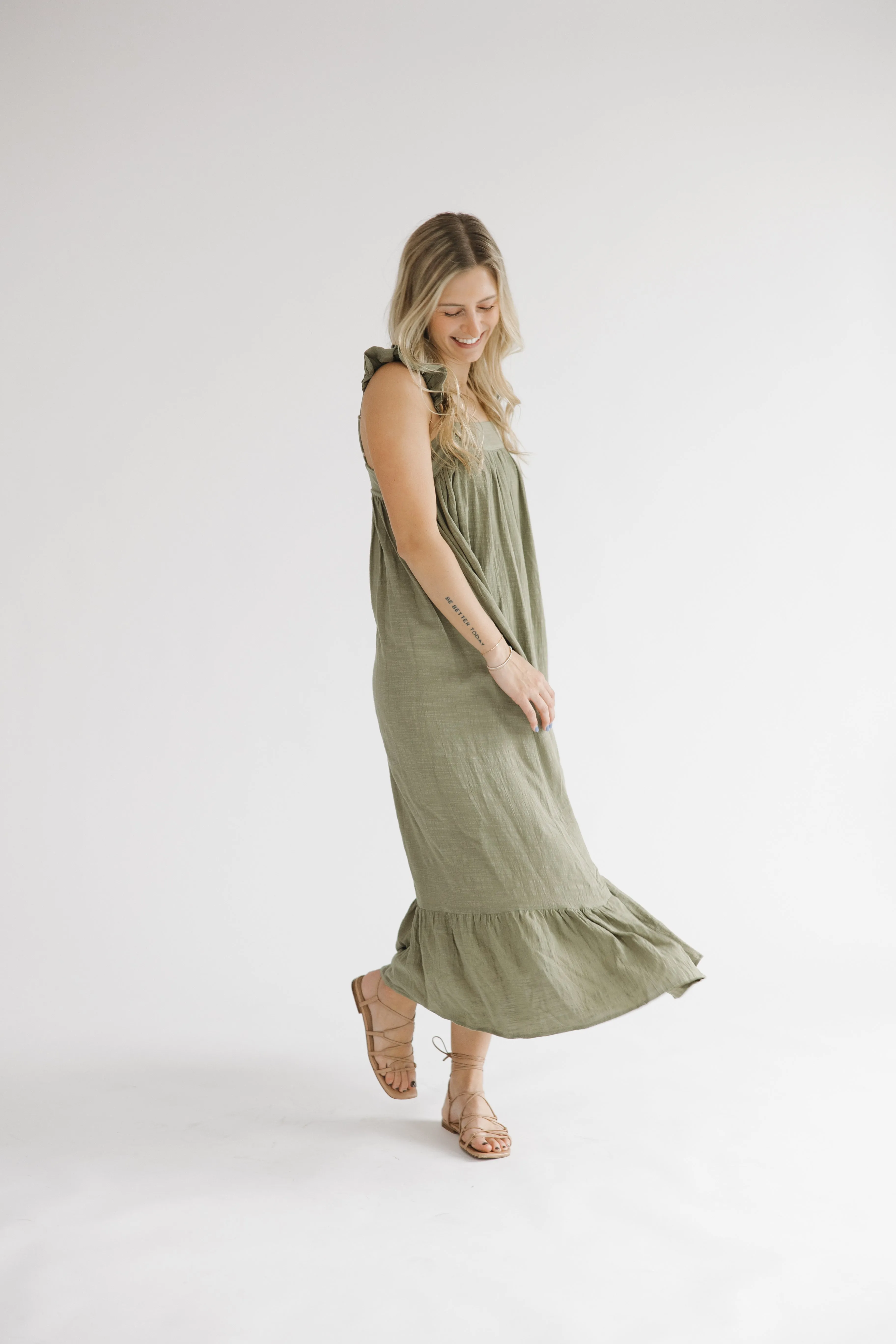 Lovely Look Midi Dress