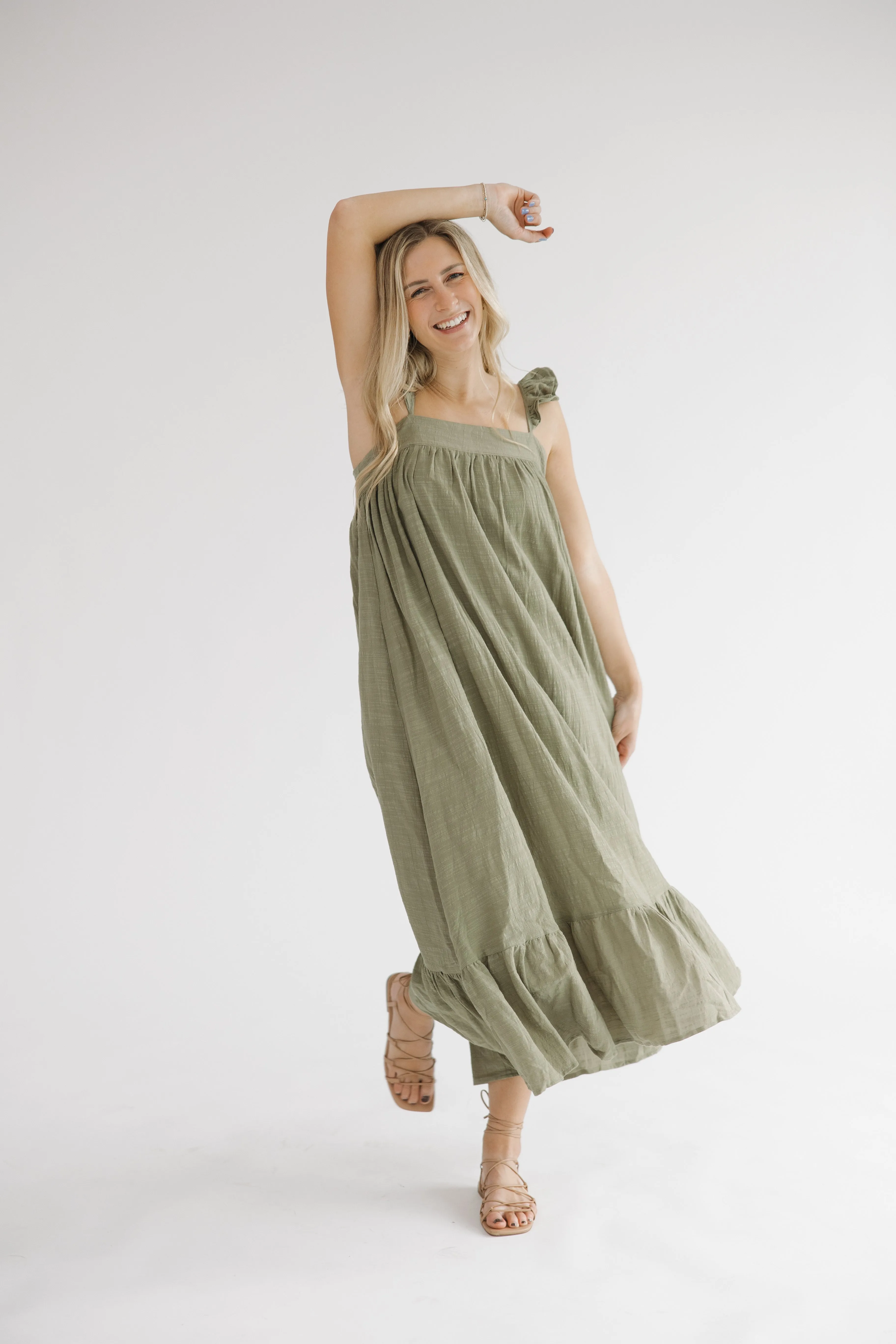 Lovely Look Midi Dress