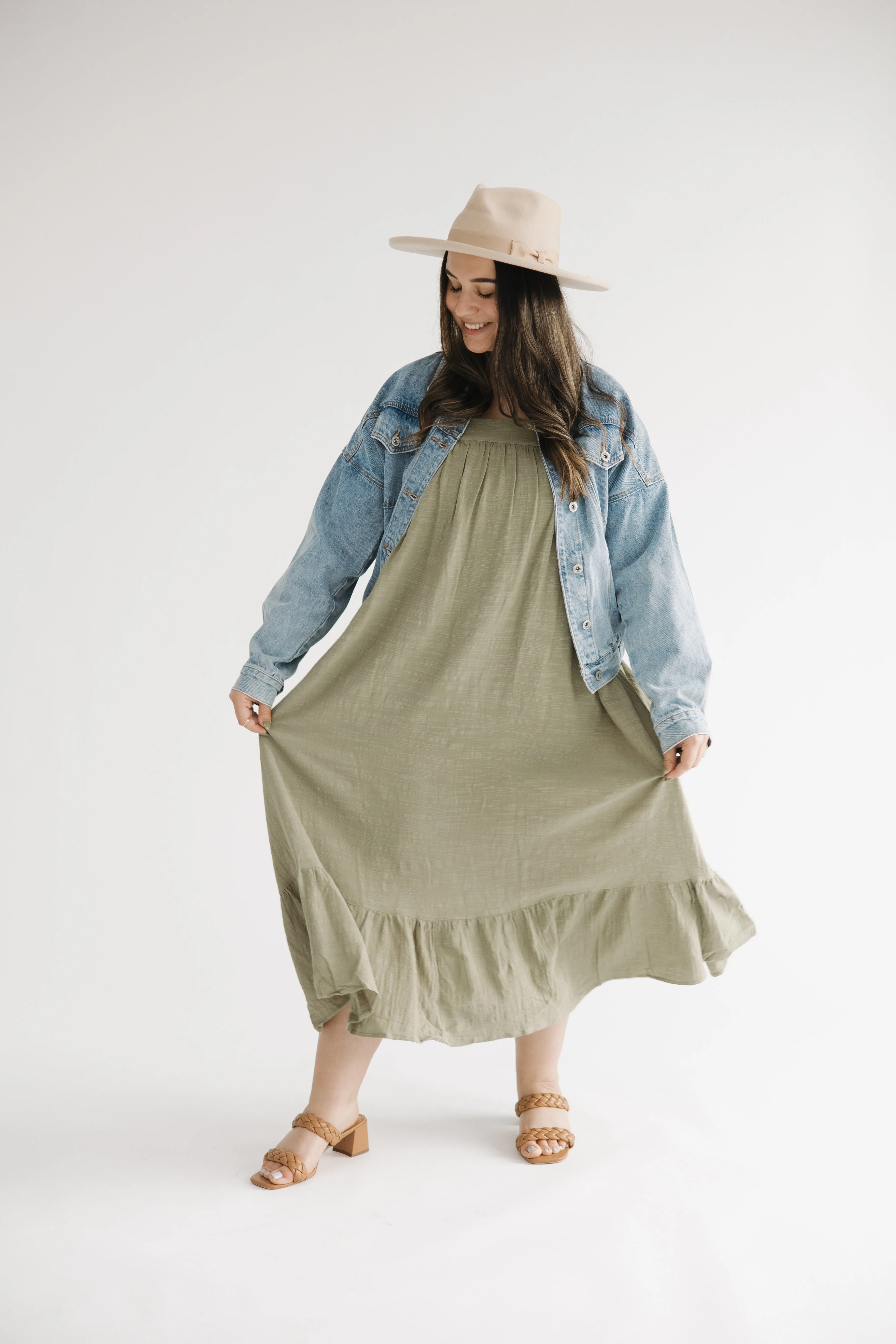 Lovely Look Midi Dress