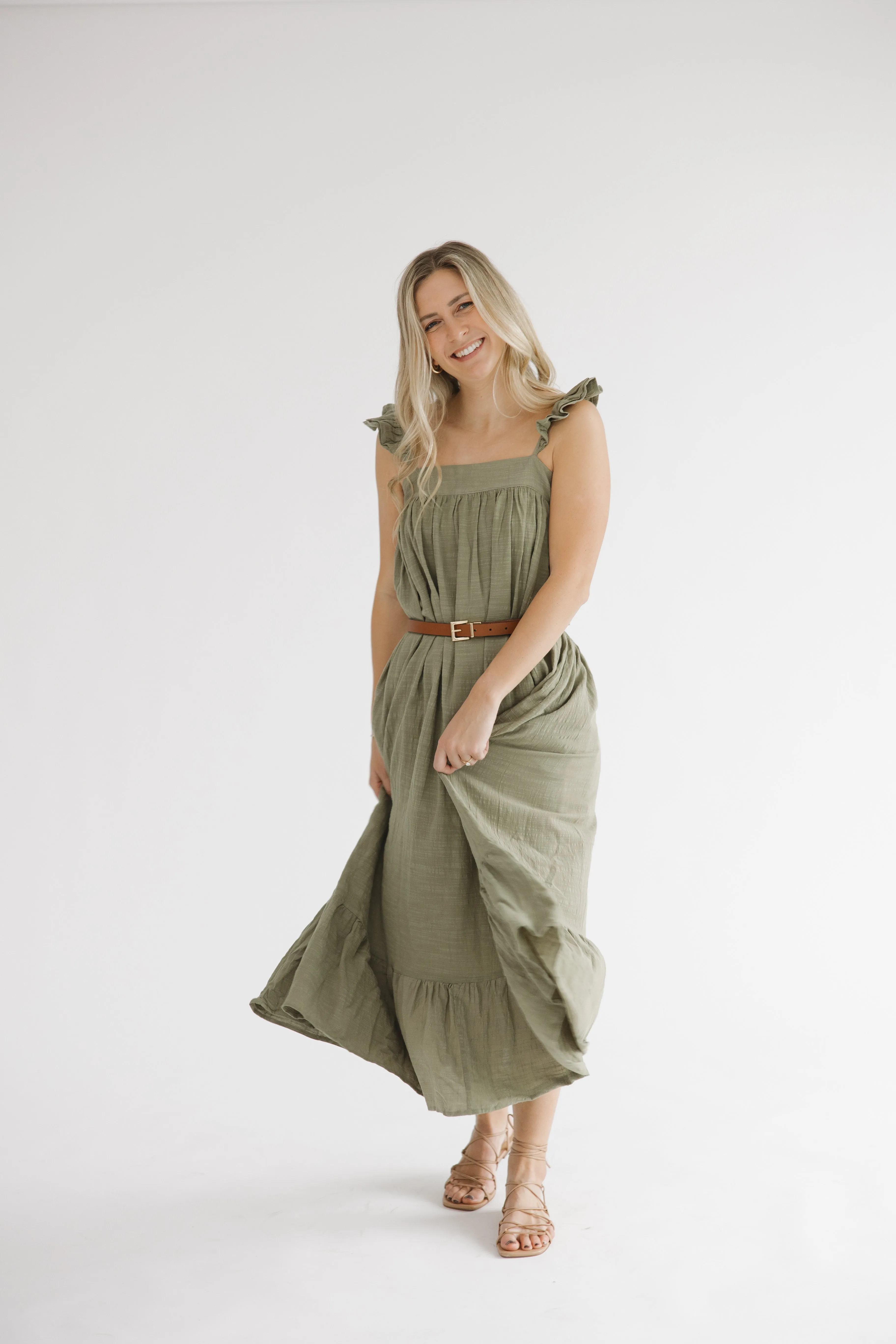 Lovely Look Midi Dress
