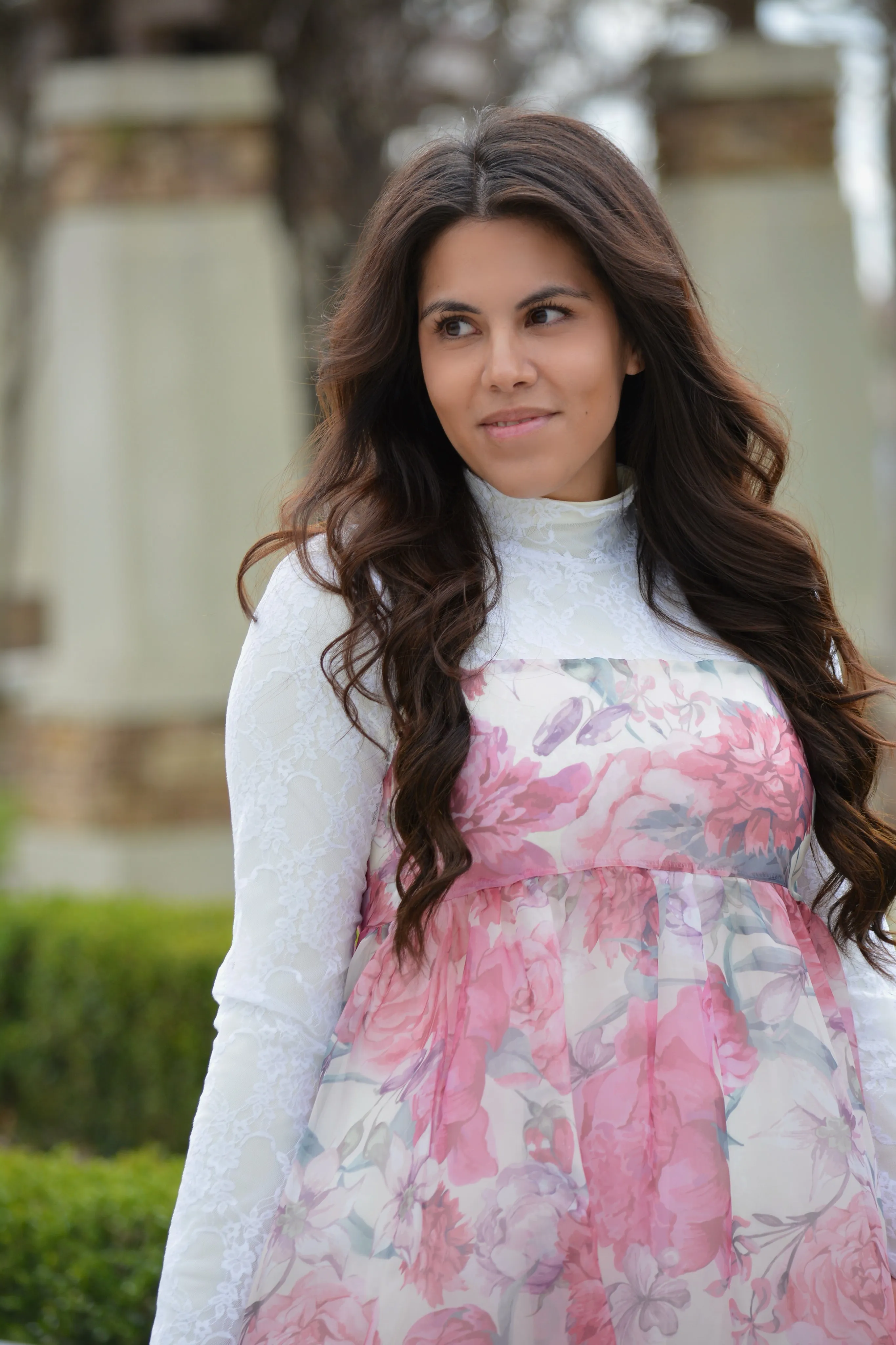 Margot Floral Midi Dress