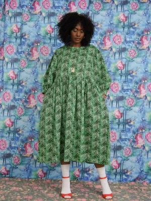 Megan Green Oversized Dress
