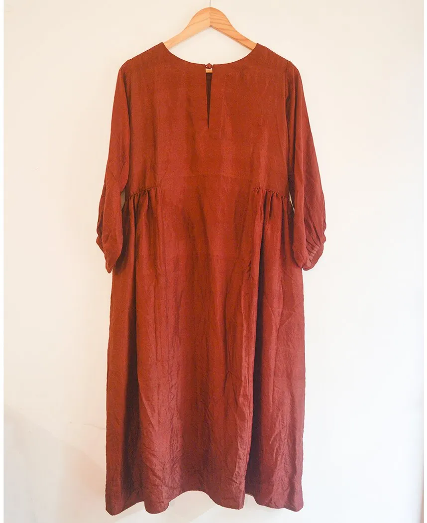 Merlot Flare Dress