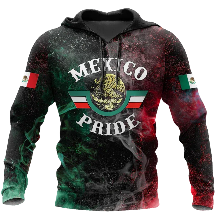 Mexico Pride Unisex Hoodie, Men's Mexico Hoodie, Women Mexican Hoodies, Mexican Clothing