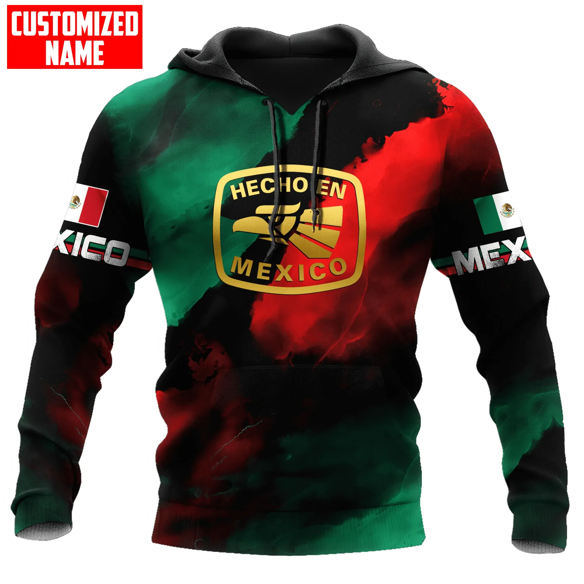 Mexico Pride Unisex Hoodie, Men's Mexico Hoodie, Women Mexican Hoodies, Mexican Clothing
