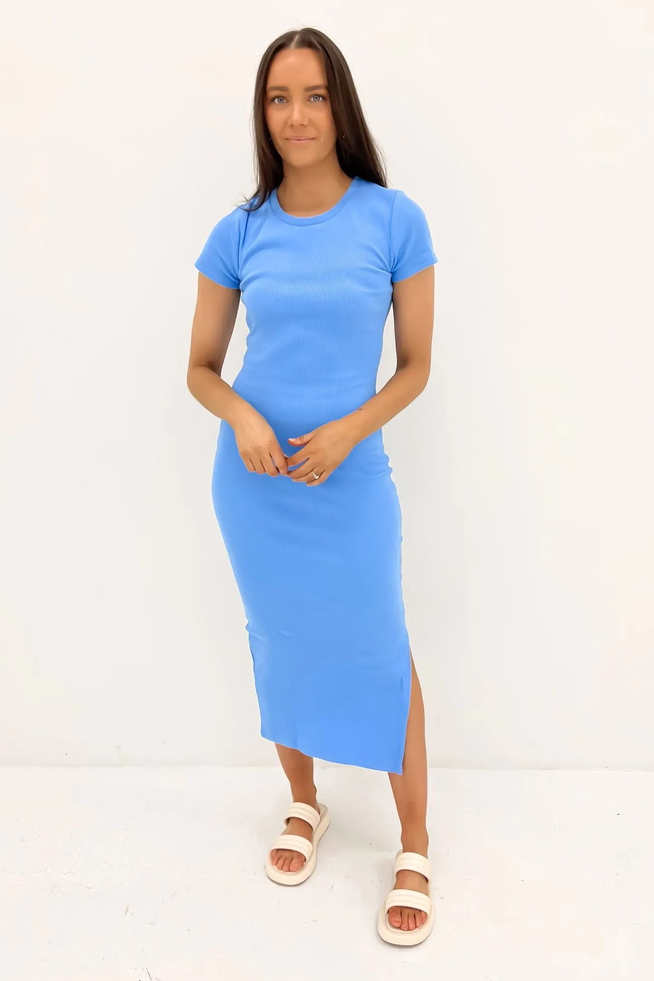 Mika Midi Dress Dark Blue