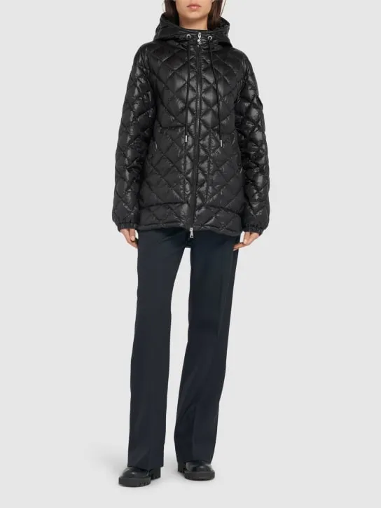 Moncler   Padded nylon hoodie 