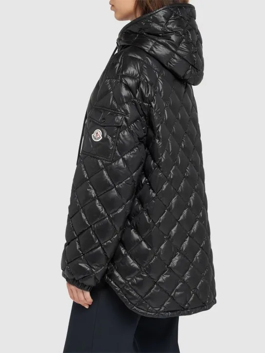 Moncler   Padded nylon hoodie 