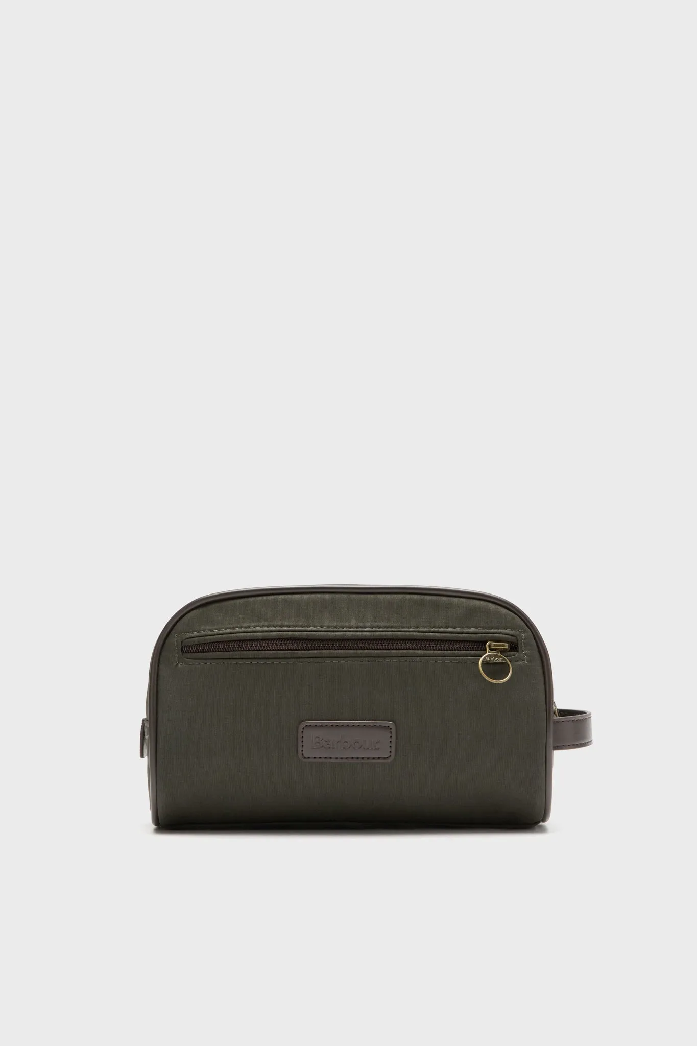 Olive Wax Washbag