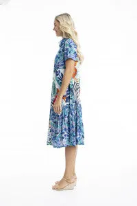 Orientique Cayman Cotton Midi Dress
