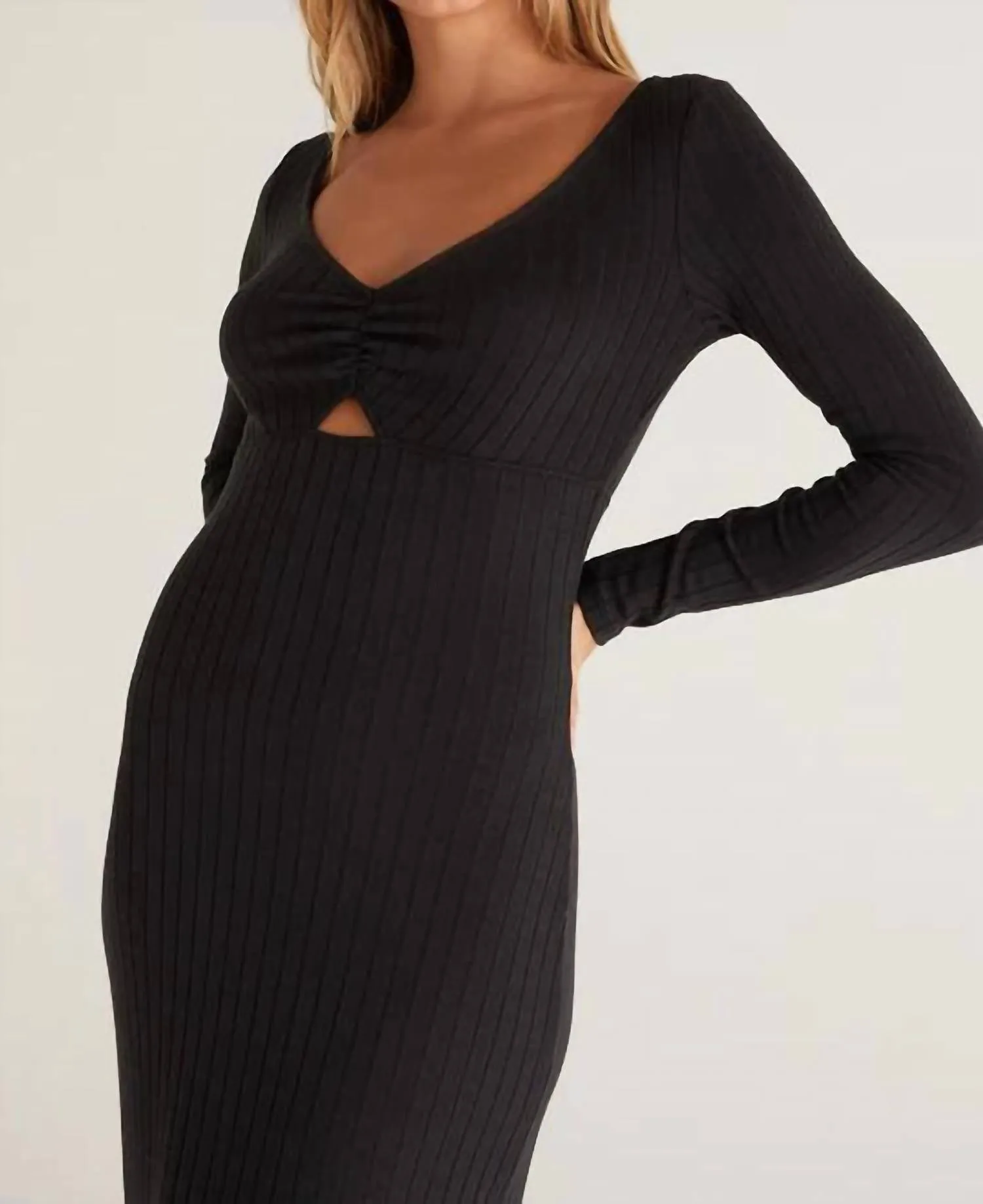 Orla Rib Midi Dress