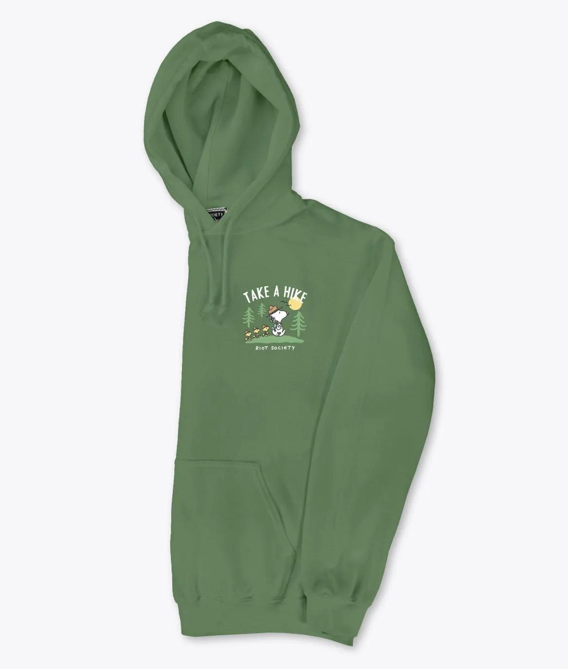 Peanuts Snoopy Take a Hike Mens Hoodie