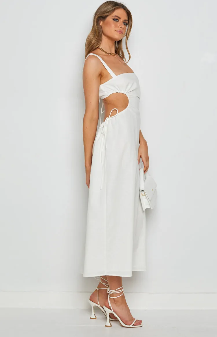 Penelope Midi Dress White