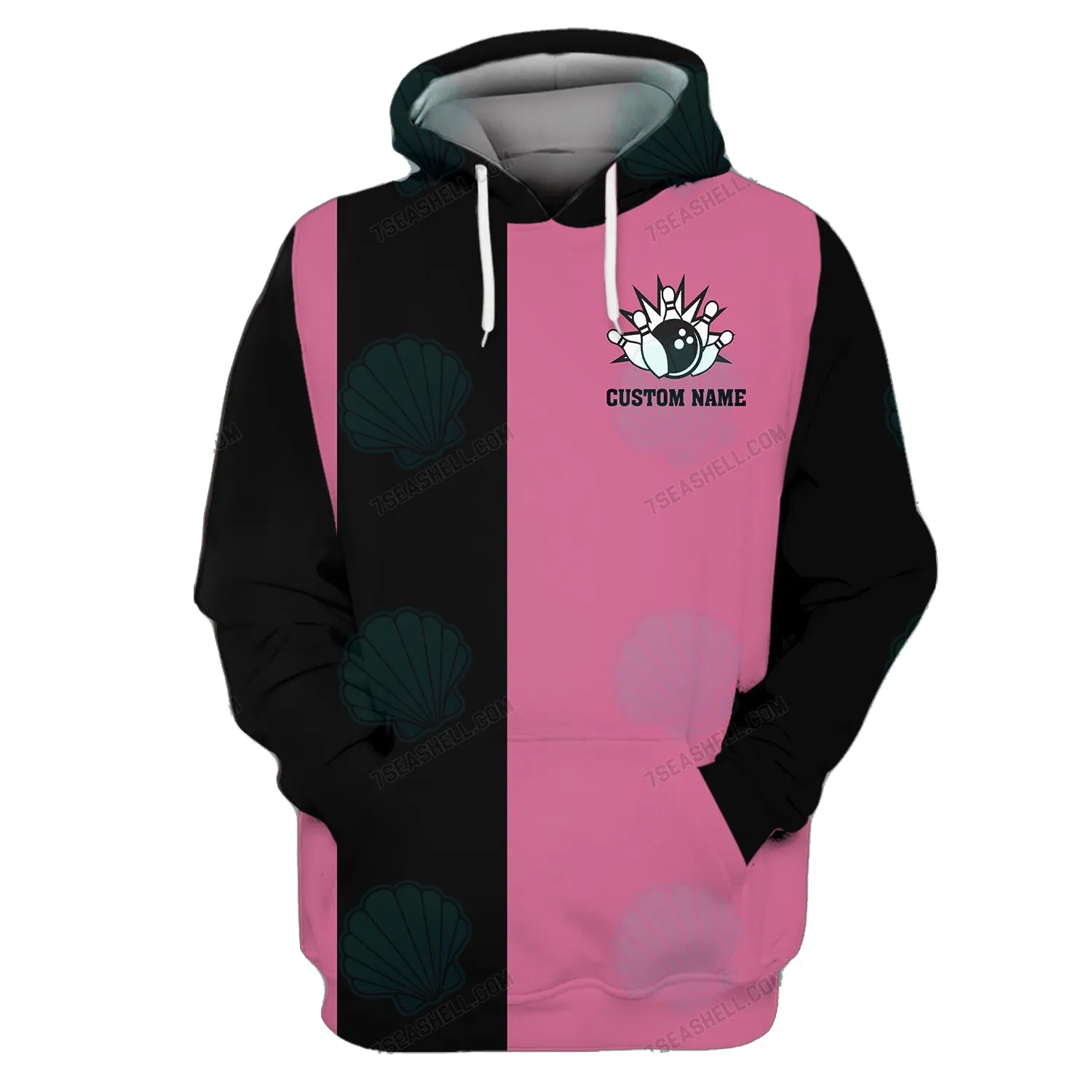 Personalized 3D Funny Grab Your Balls Bowling Shirts for Women, Custom Bowling Team Shirts for Women