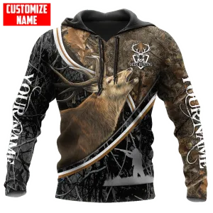 Personalized Deer Hunting Hoodie For Men And Women, Hunting Hoodie For Dad Husband, Hunter Gifts