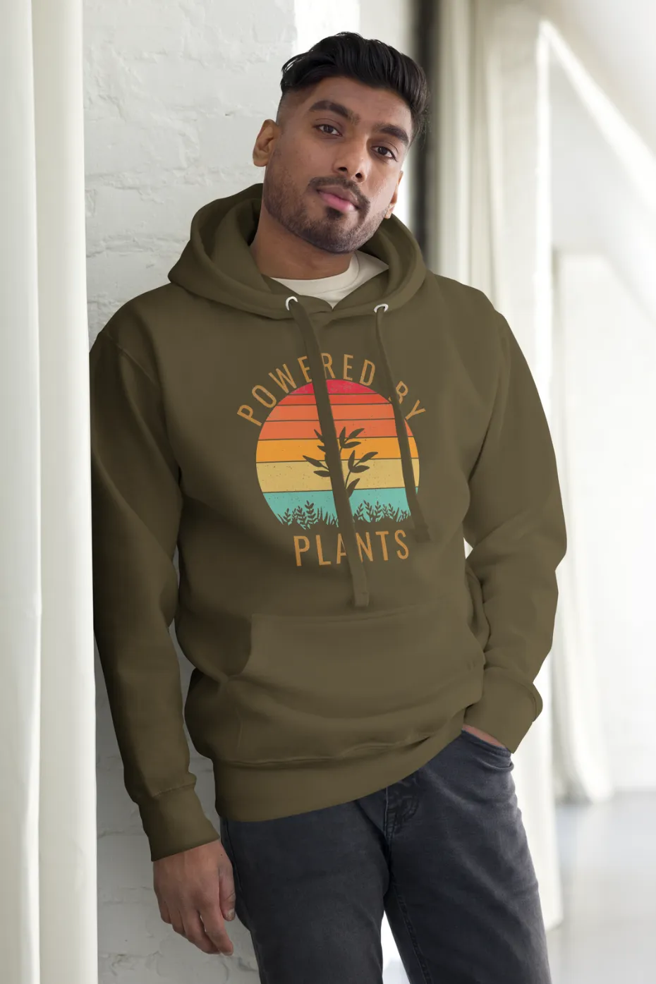 Powered By Plants Unisex Premium Hoodie