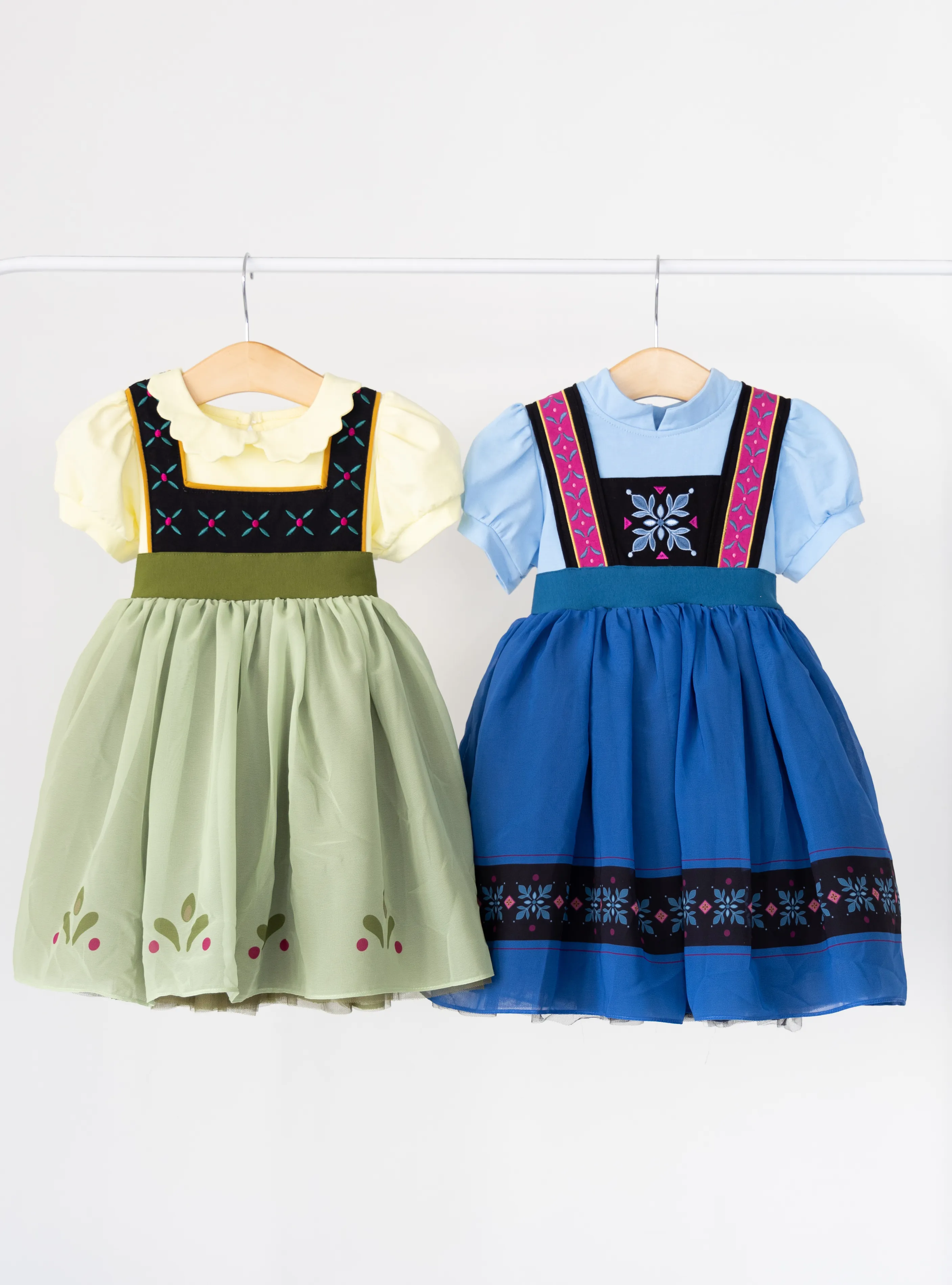 PREORDER - Blue Snowy Sister Dress