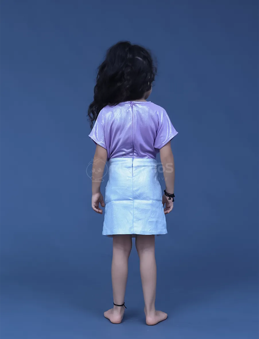 Purple Midi For Girl