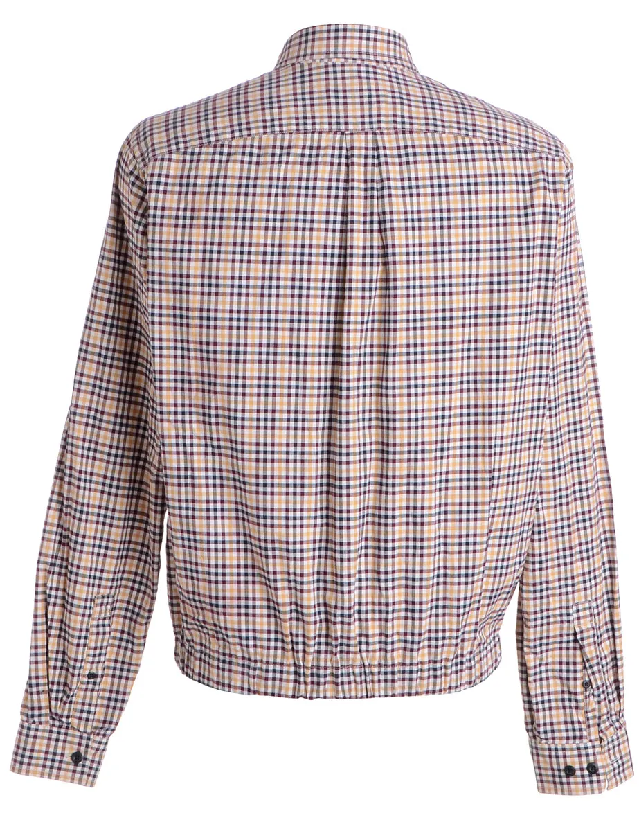 Reworked Clint Conversational Printed Shacket - XL