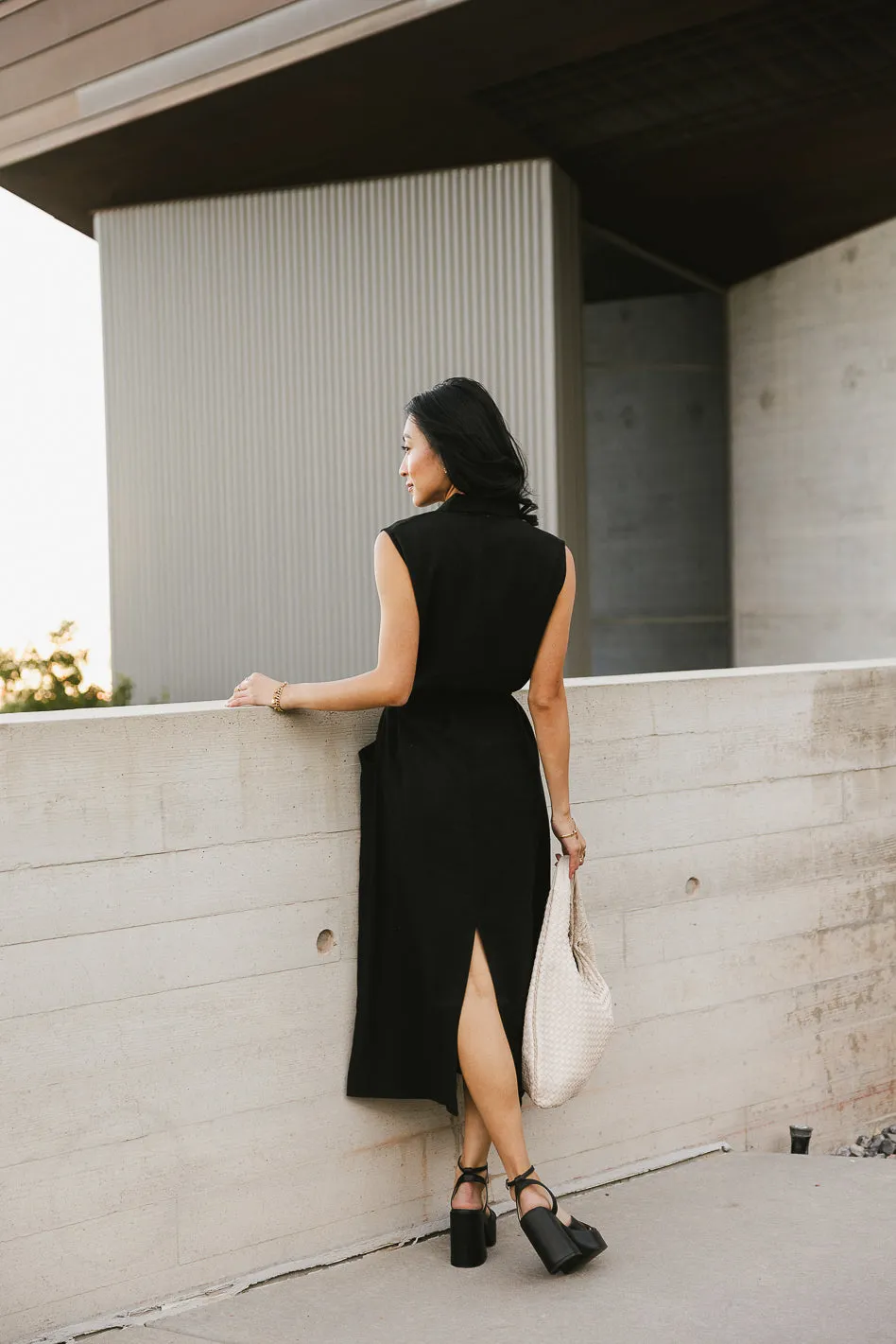 River Collared Midi Dress - FINAL SALE