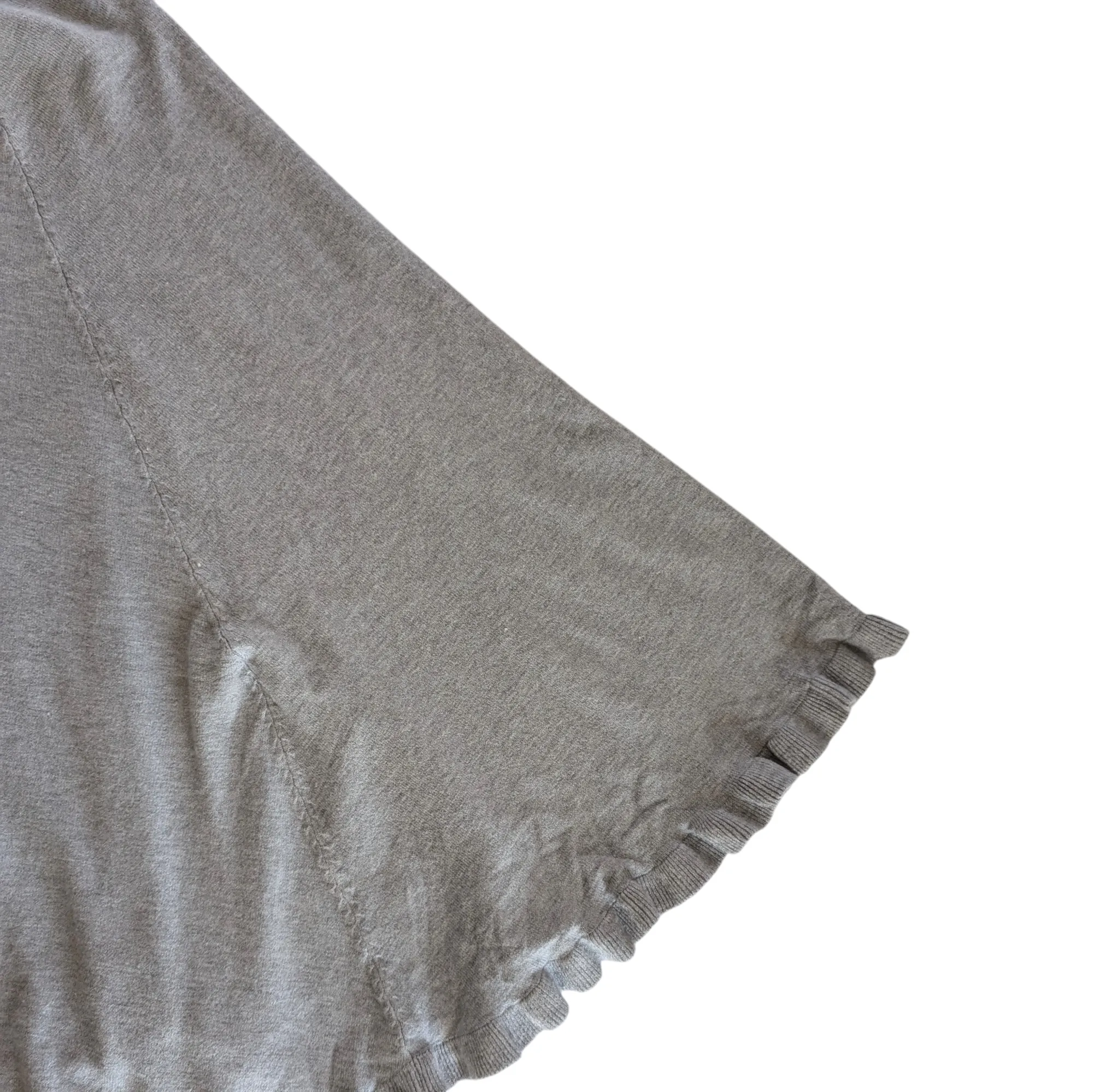 SAACHI Talia Ruffle Hem Poncho