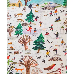 Sarah's Silks Snowy Day Seek and Find Playsilk