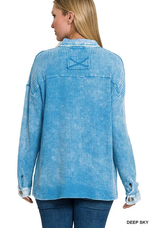 Shacket - "Zenana" Acid Wash