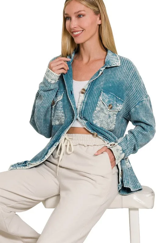 Shacket - "Zenana" Acid Wash