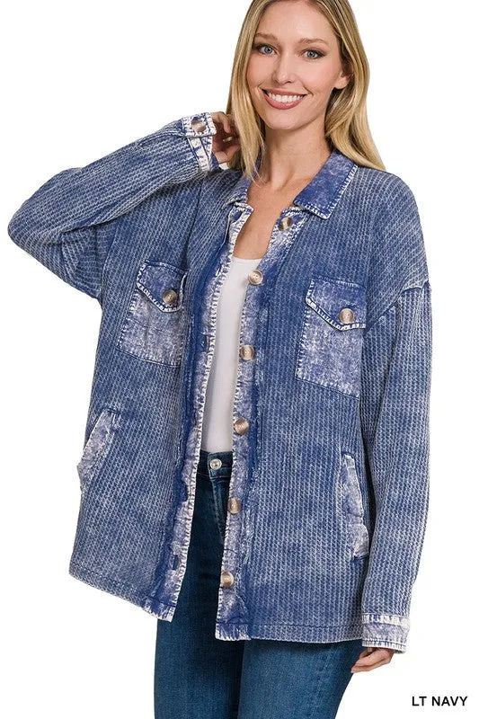 Shacket - "Zenana" Acid Wash