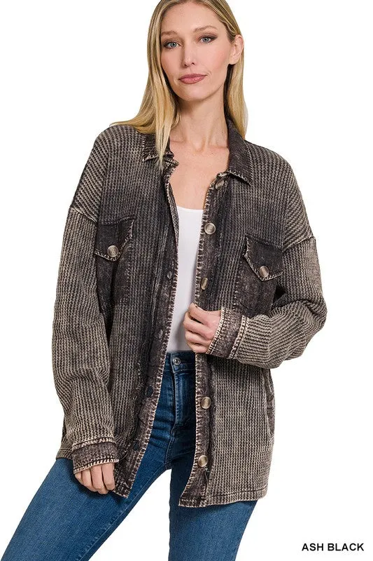 Shacket - "Zenana" Acid Wash