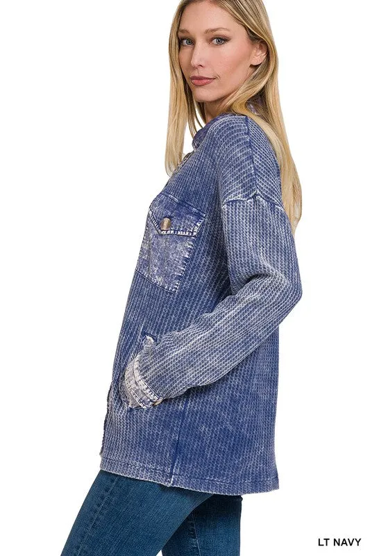 Shacket - "Zenana" Acid Wash