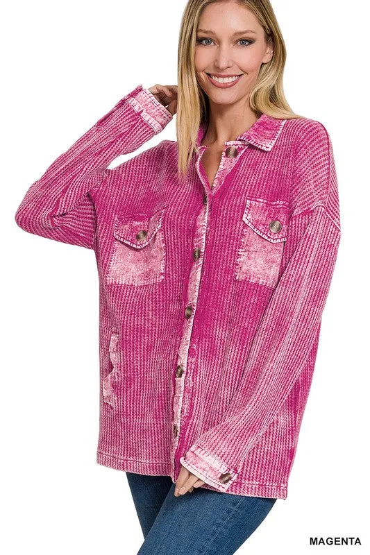 Shacket - "Zenana" Acid Wash