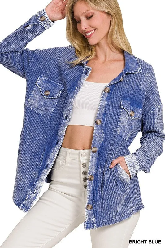 Shacket - "Zenana" Acid Wash