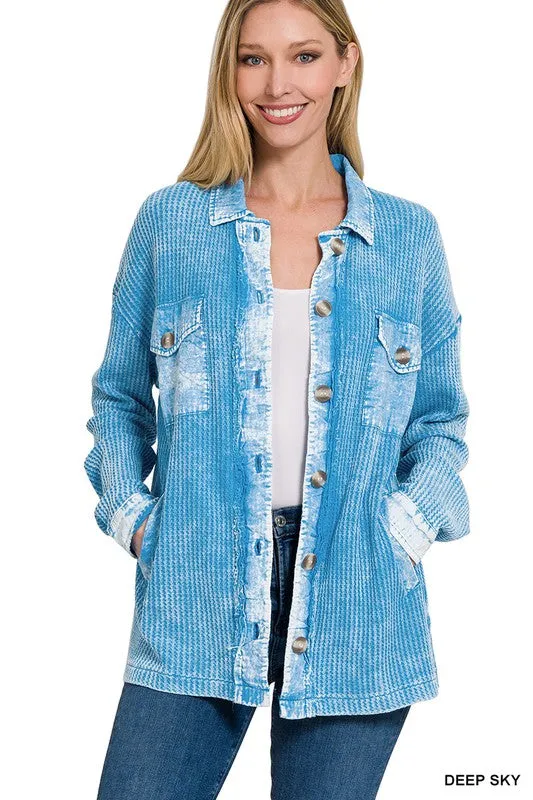 Shacket - "Zenana" Acid Wash